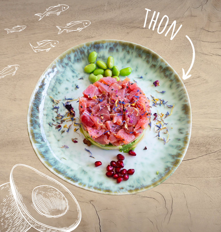 Tartare de thon