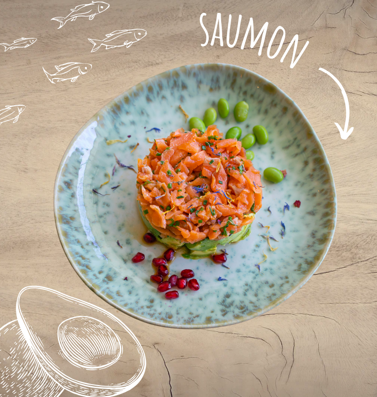 Tartare de saumon